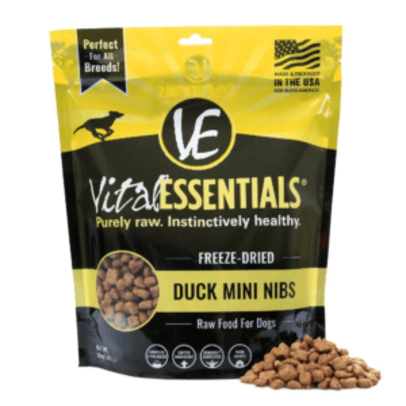 Vital Essentials Freeze Dried Mini Nibss 1lb Duck