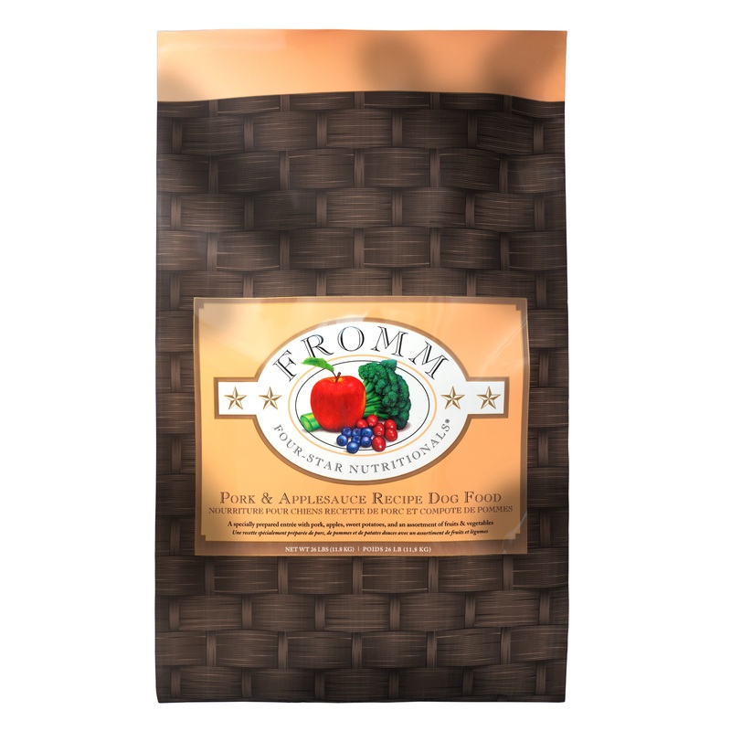 Fromm Four-Star Nutritionals Pork & Applesauce Formula Dog Food 26 lb