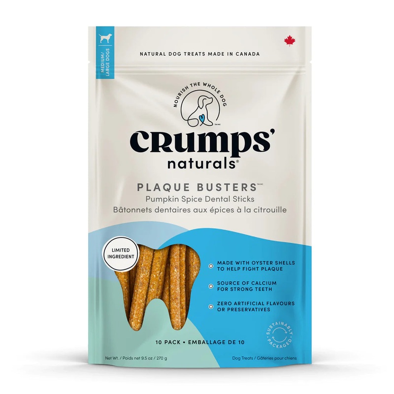 Plaque Busters with Pumpkin Spice