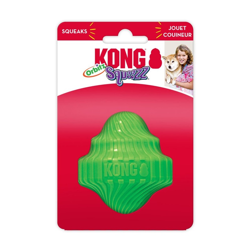 KONG Squeezz Orbitz Spin Top