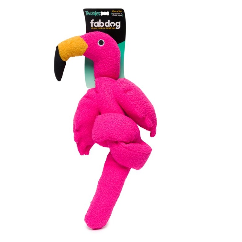 fabdog Twisty Flamingo