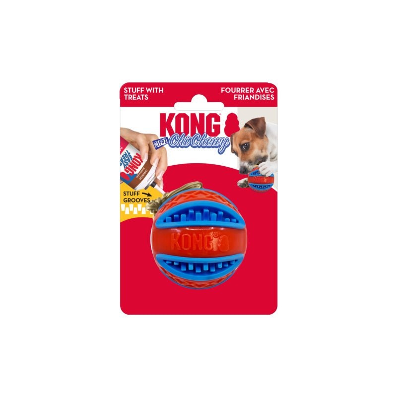 KONG ChiChewy Zippz Ball