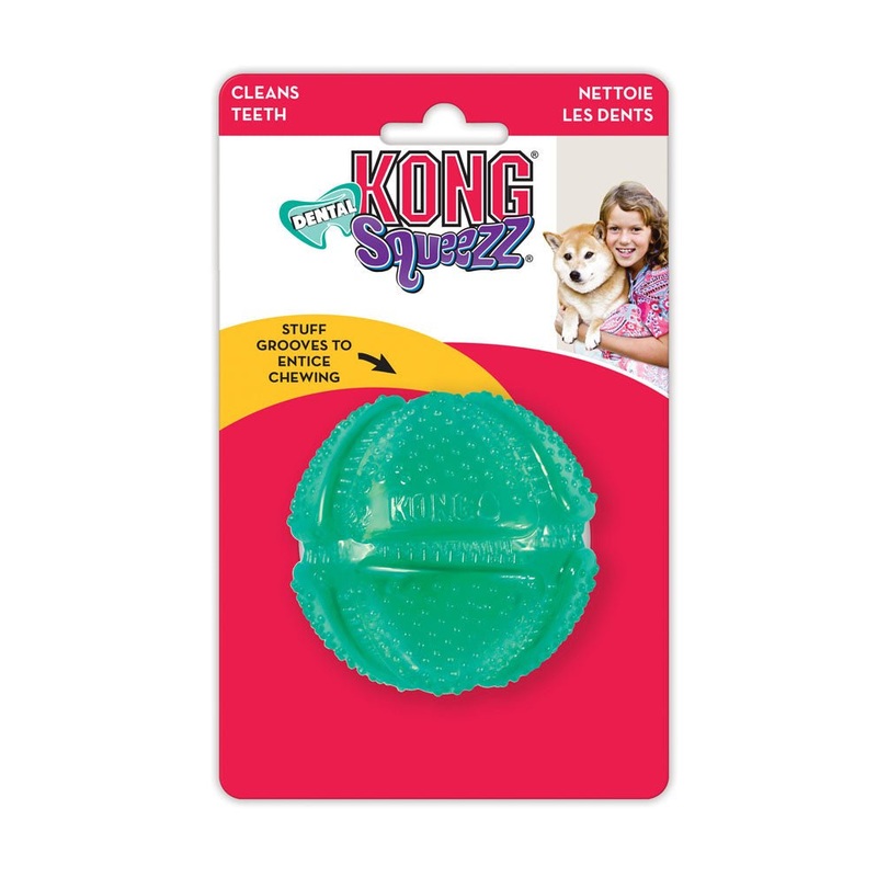 KONG Squeezz Dental Ball