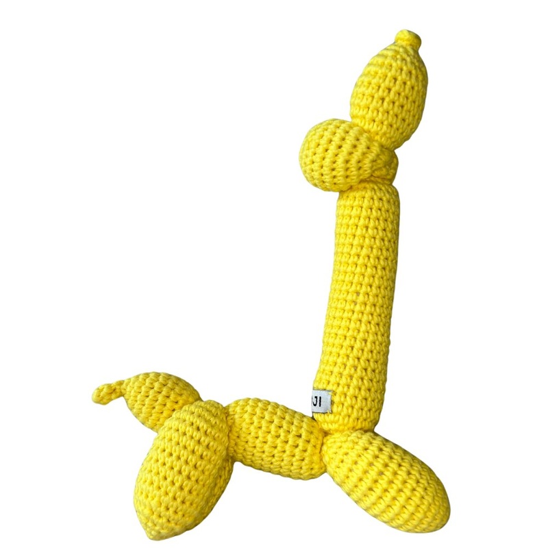 MiaMuji Crochet Dog Toy - James the Giraffe