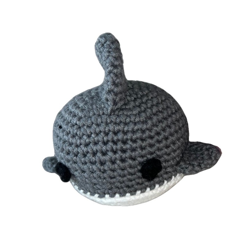 MiaMuji Crochet Dog Toy - Shark The Ball