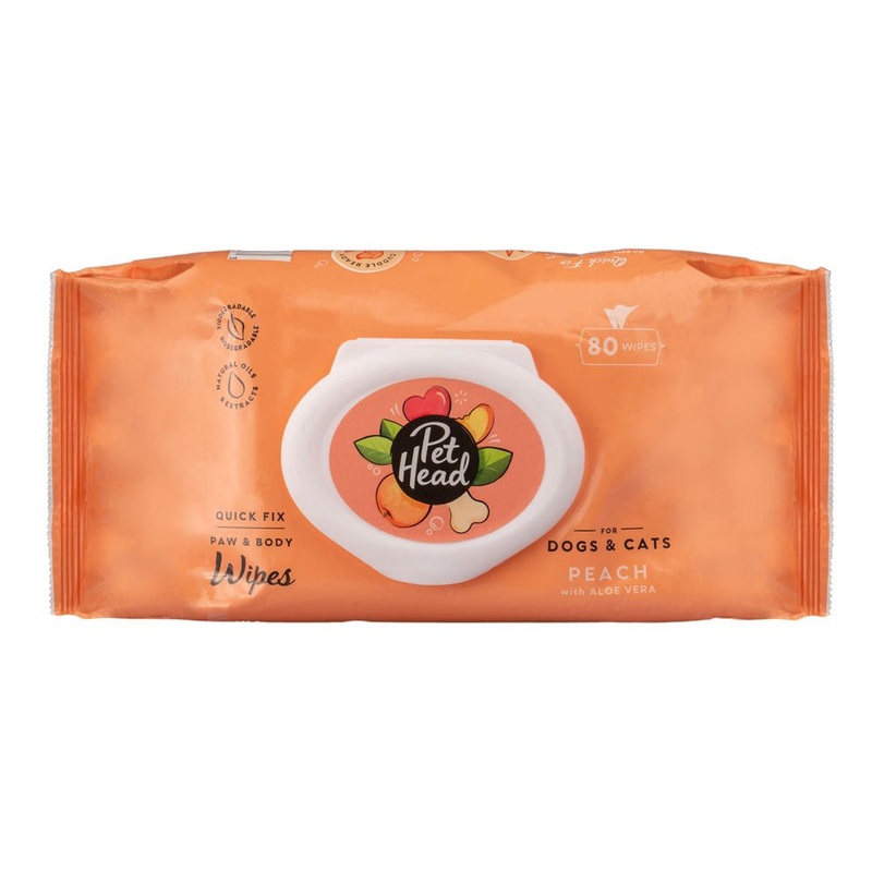 PetHead Quick Fix Paw & Body Wipe