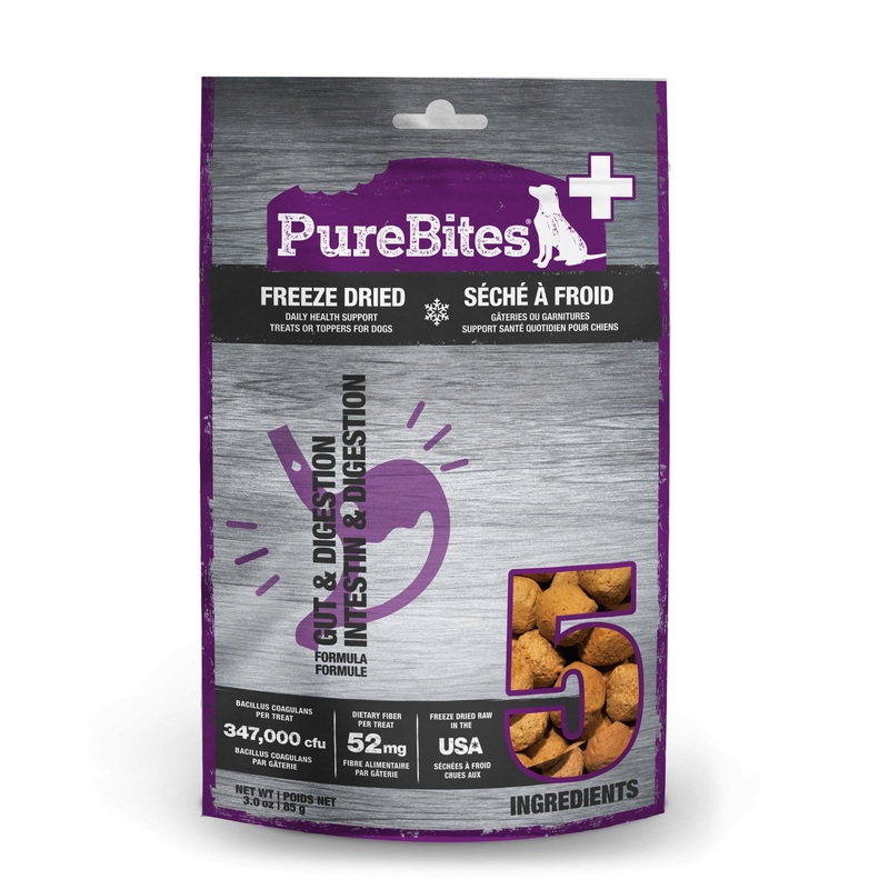 PureBites+ Freeze Dried Treat - Gut & Digestion - Canine