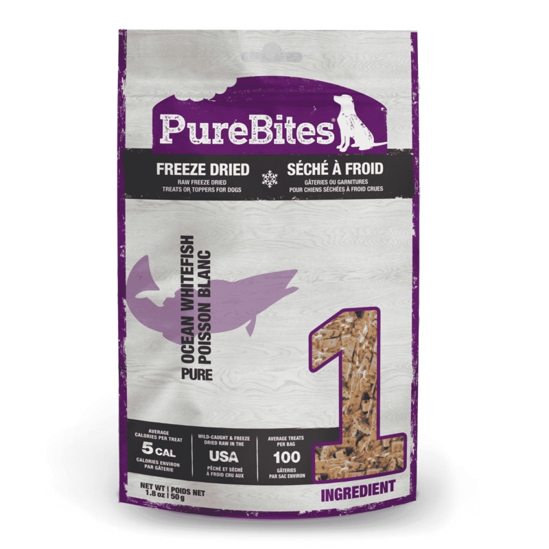 PureBites Freeze Dried Treats - Ocean Whitefish - Canine
