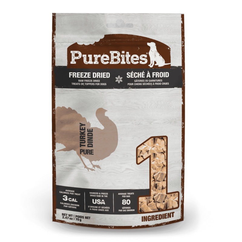 PureBites Freeze Dried Treats - Turkey - Canine