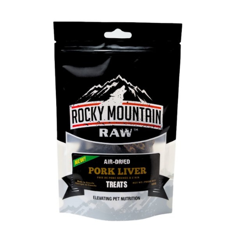 Rocky Mountain Raw Air Dried Treats - Pork Liver