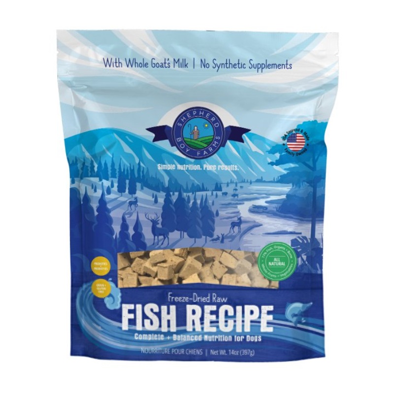 Shepherd Boy Farms Freeze-Dried Raw Treat - Fish Medley