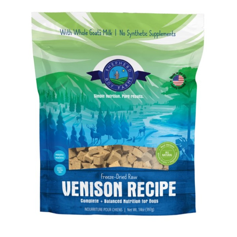 Shepherd Boy Farms Freeze-Dried Raw Treat - Venison