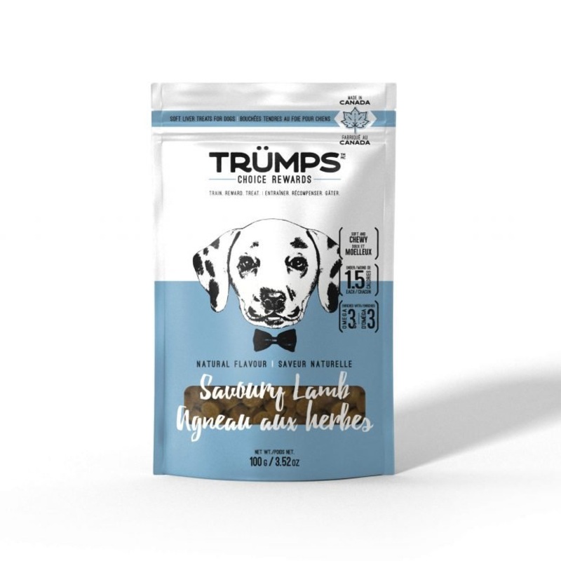 TRMPS Natural Dog Treat - Savory Lamb