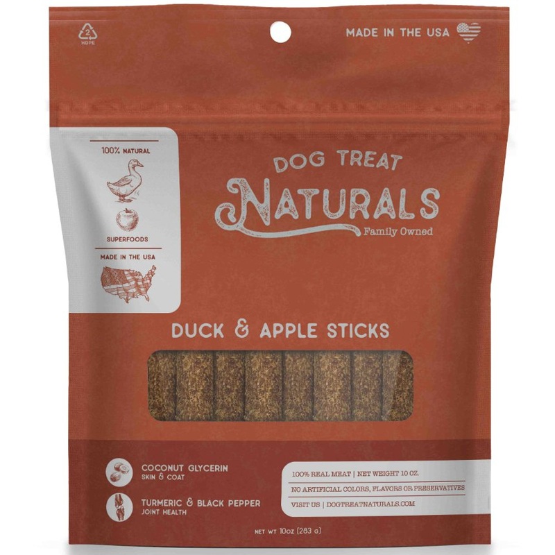 Dog Treat Naturals Superfood Sticks - Duck & Apple