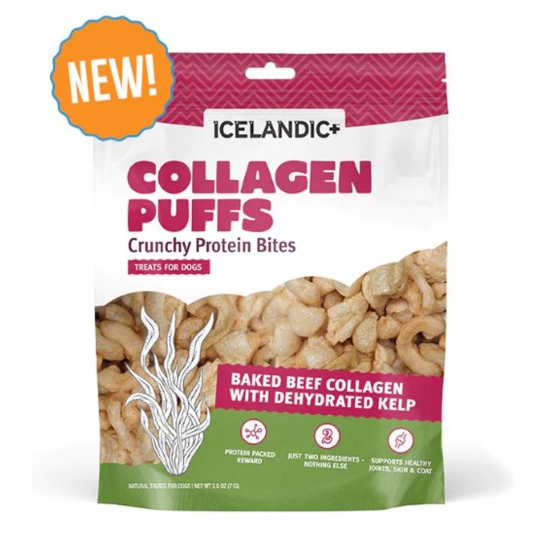 Icelandic+ Collagen Puffs for Dogs - Kelp