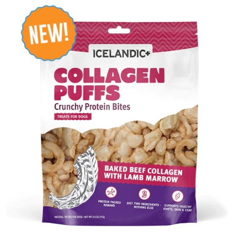 Icelandic+ Collagen Puffs for Dogs - Lamb Marrow