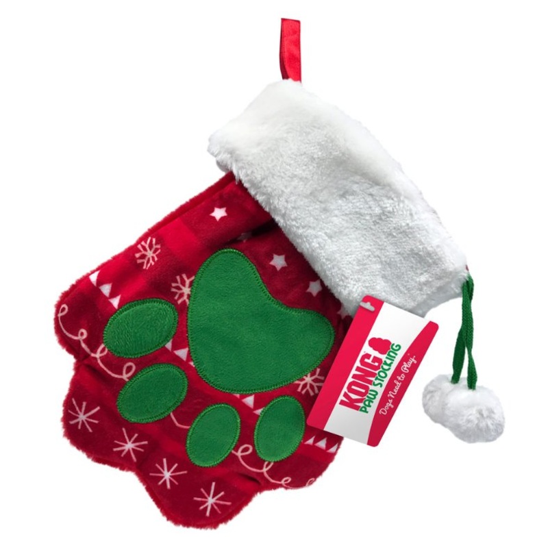 KONG Holiday Stocking Paw