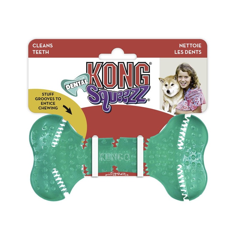 KONG Squeezz Dental Bone