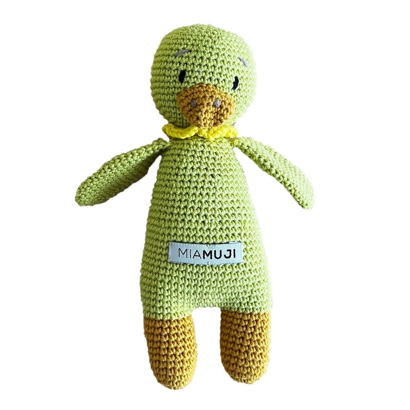 MiaMuji Crochet Dog Toy - Stella the Duckling
