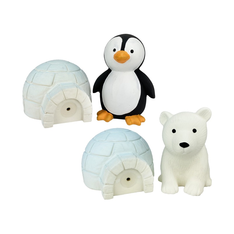 Multipet Squeaker Toy - Polar Pals