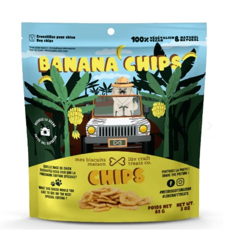 my home treats Dog Treat - Banana Chips