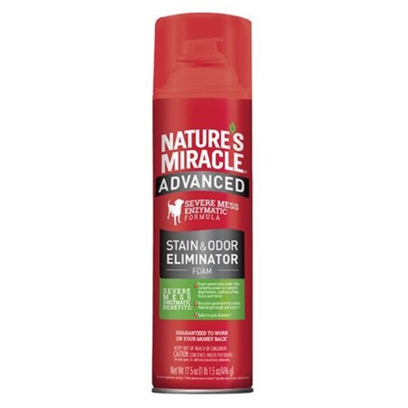 Nature's Miracle Advanced Stain & Odour Foam - Dog