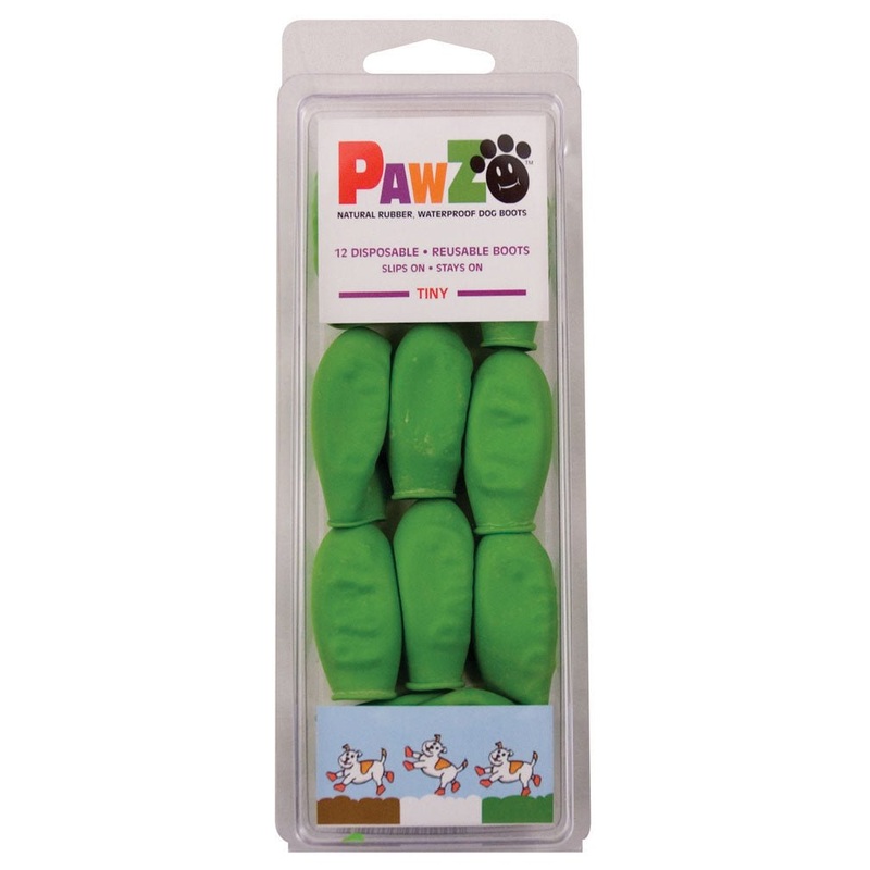 PAWZ Rubber Dog Boots - Colour