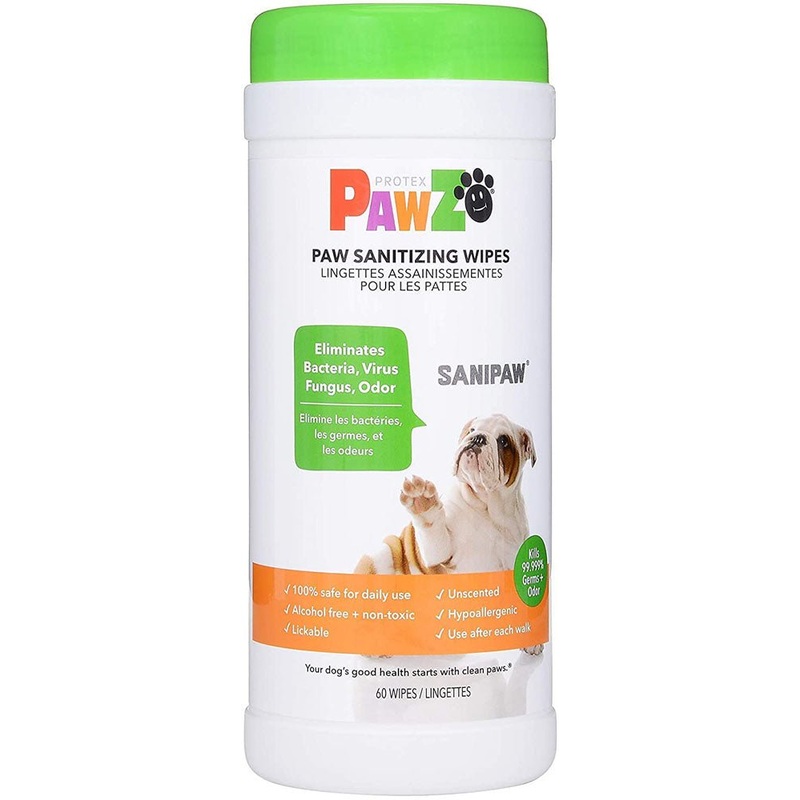 PAWz Sanipaw Wipes
