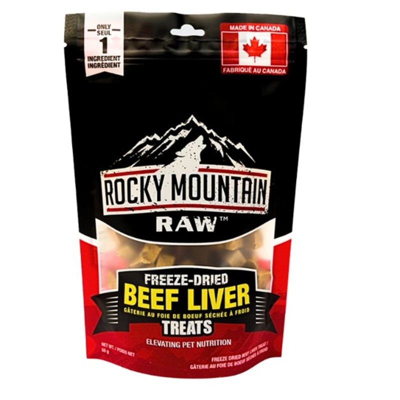Rocky Mountain Raw Freeze-Dried Treats - Beef Liver