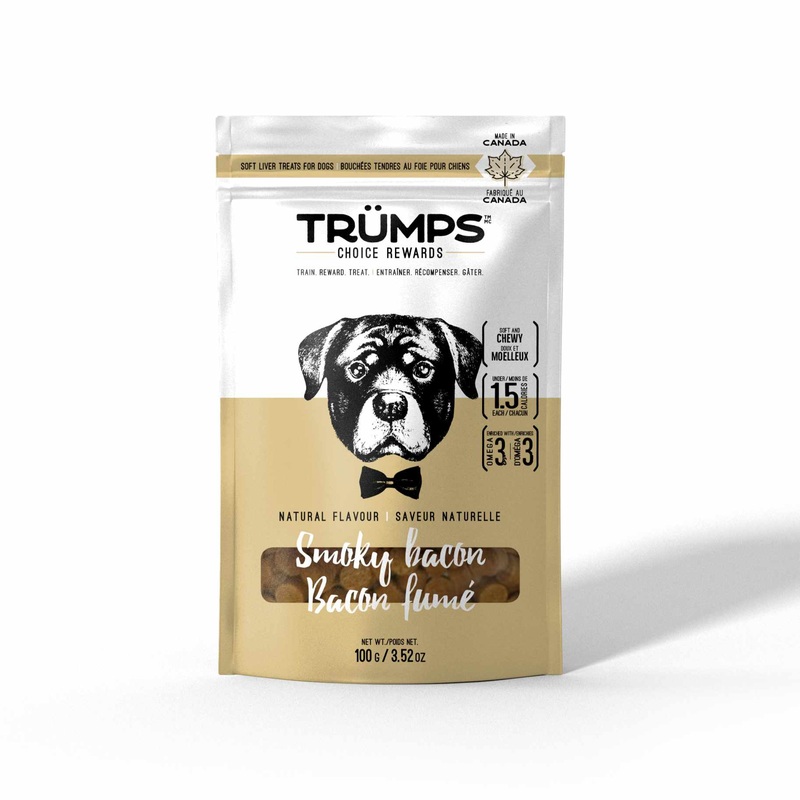 TRMPS Natural Dog Treat - Natural Smoky Bacon