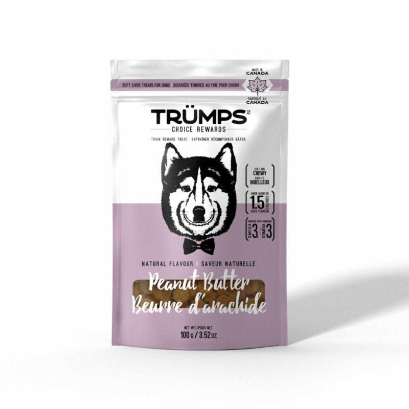 TRMPS Natural Dog Treat - Peanut Butter