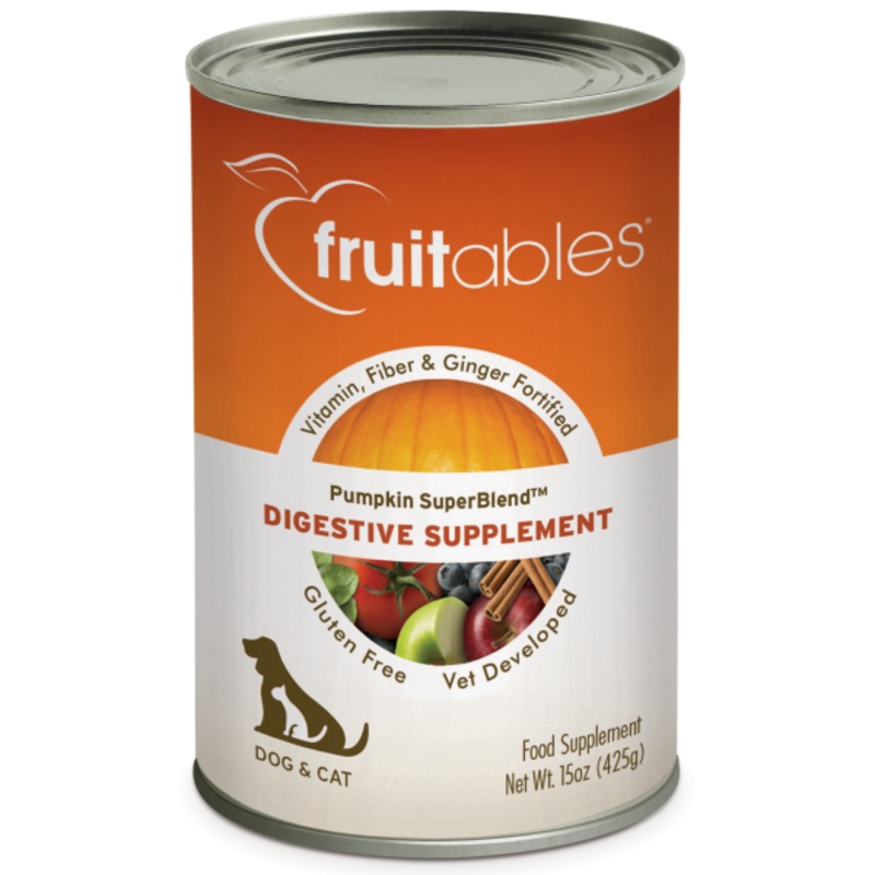 Fruitables Dog/Cat Ppkin Digestive Supplement 425g