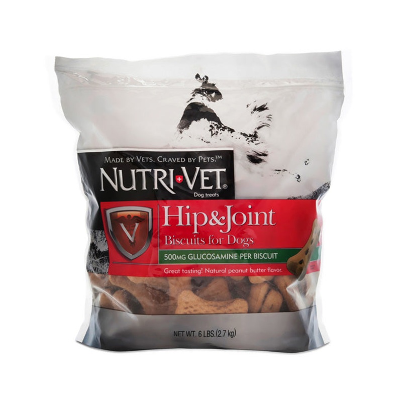 NutriVet Hip & Joint Biscuits Dogs Extra Strength 6lbs