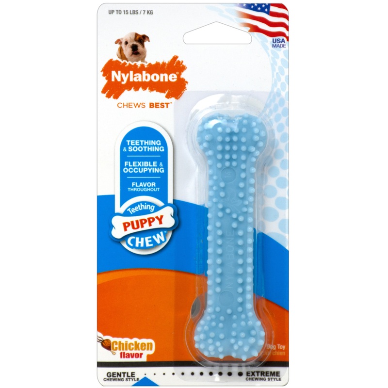 Nylabone Puppy Dental Chew Blue