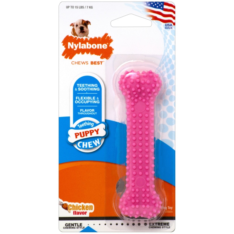 Nylabone Puppy Dental Chew Pink