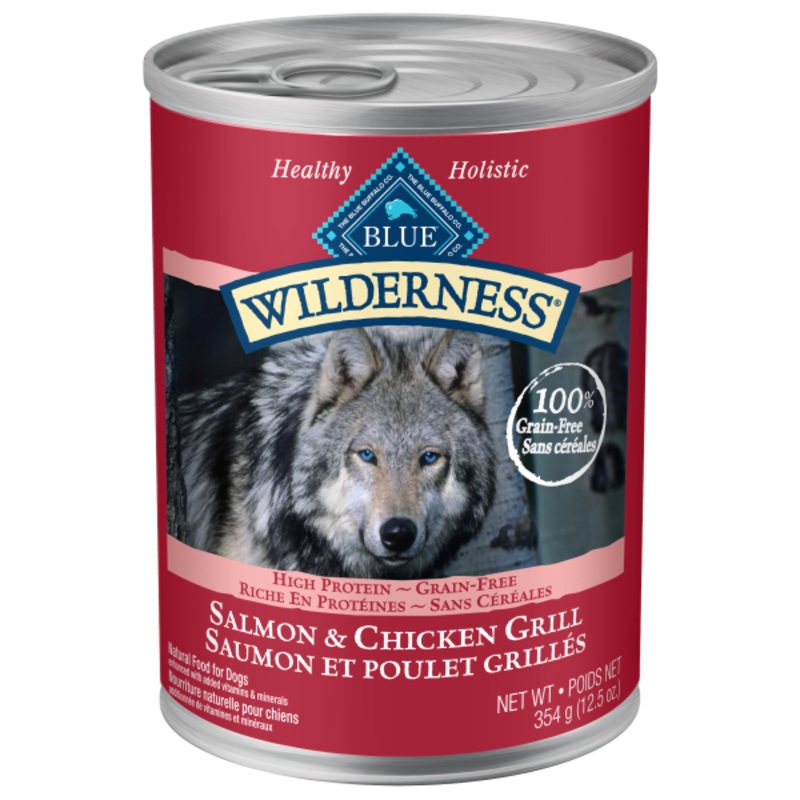 Blue Wilderness Dog GF Salmon & Chicken 12.5oz