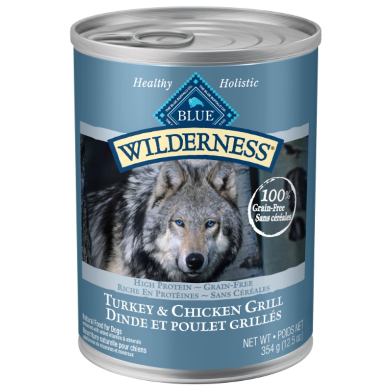 Blue Wilderness GF Dog Turkey & Chicken 12.5oz