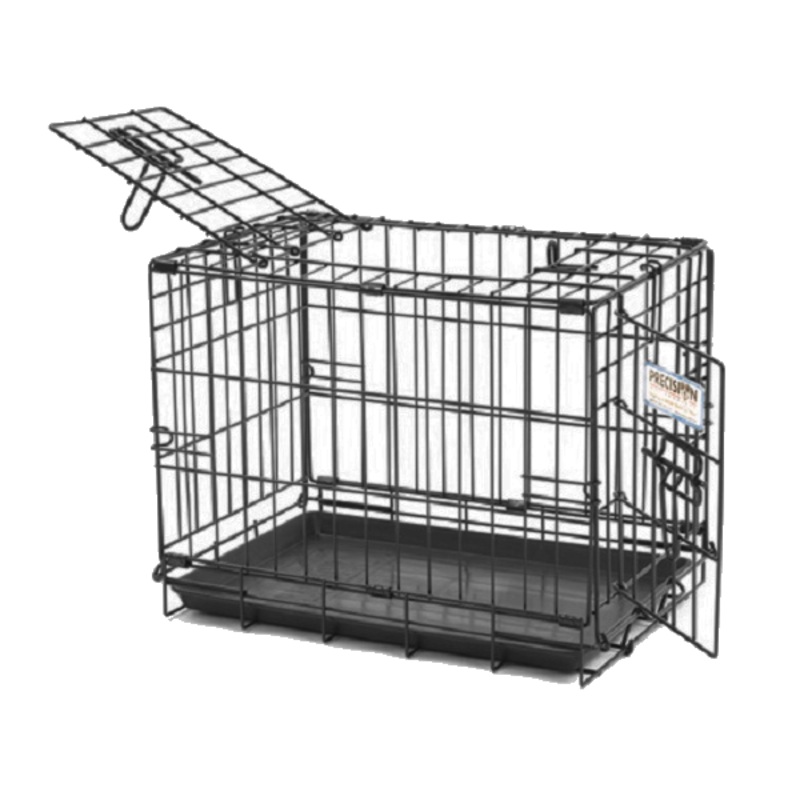 Precision 1000 Black ProValu2 Crate 19 x 12 x 14" Two Door