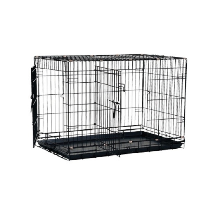 Precision Black 2 Door Great Crate 30 x 19 x 22"
