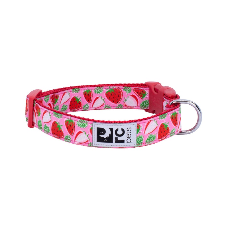 RC Clip Collar Large 1" Strawberries