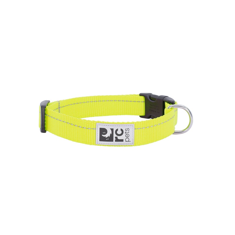 RC Clip Collar Primary XSml 5/8" Tennis Yellow