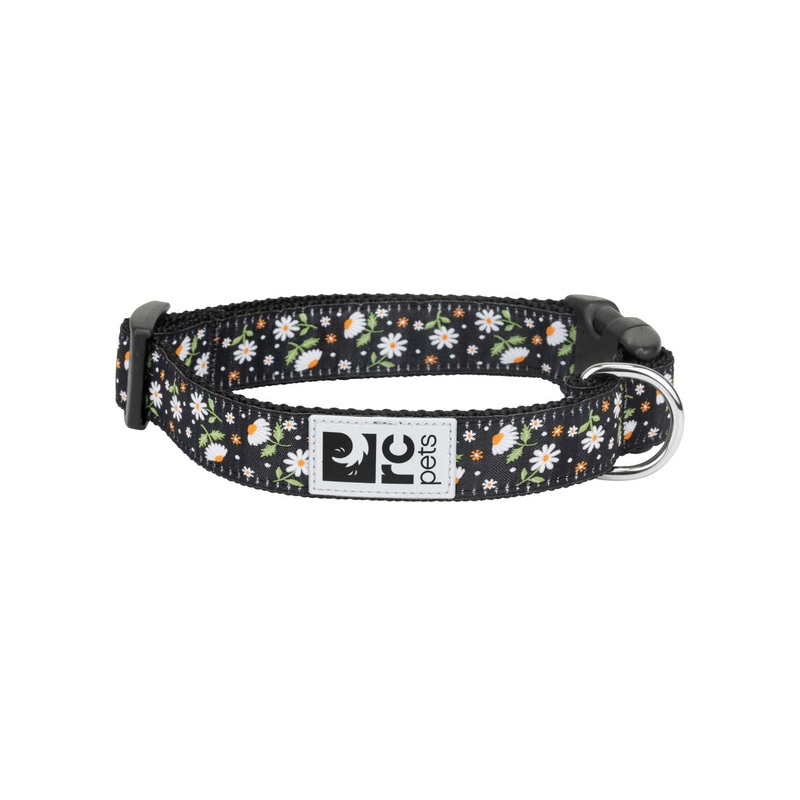 RC Clip Collar XSml 5/8" Daisies