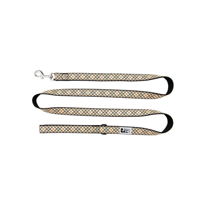 RC Leash Tan Tartan