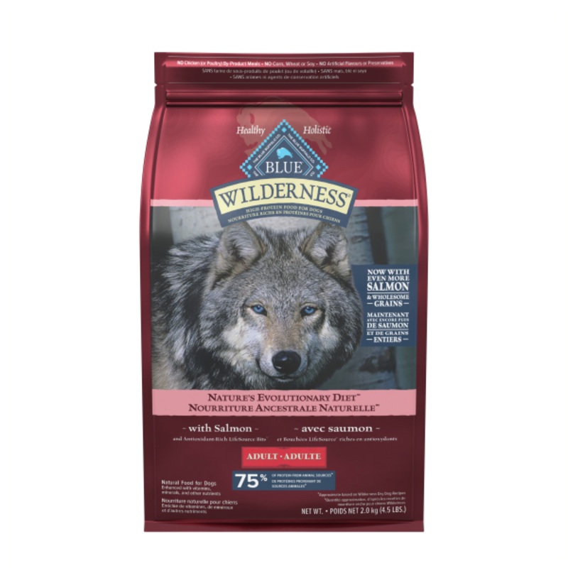 BB WILD Adult Salmon MM w/Grain 4.5lbs