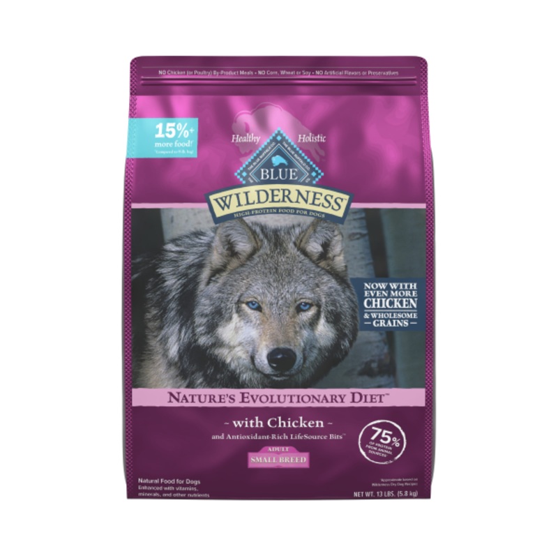 BB WILD Sml Brd Adult Chkn MM w/Grain 13lbs