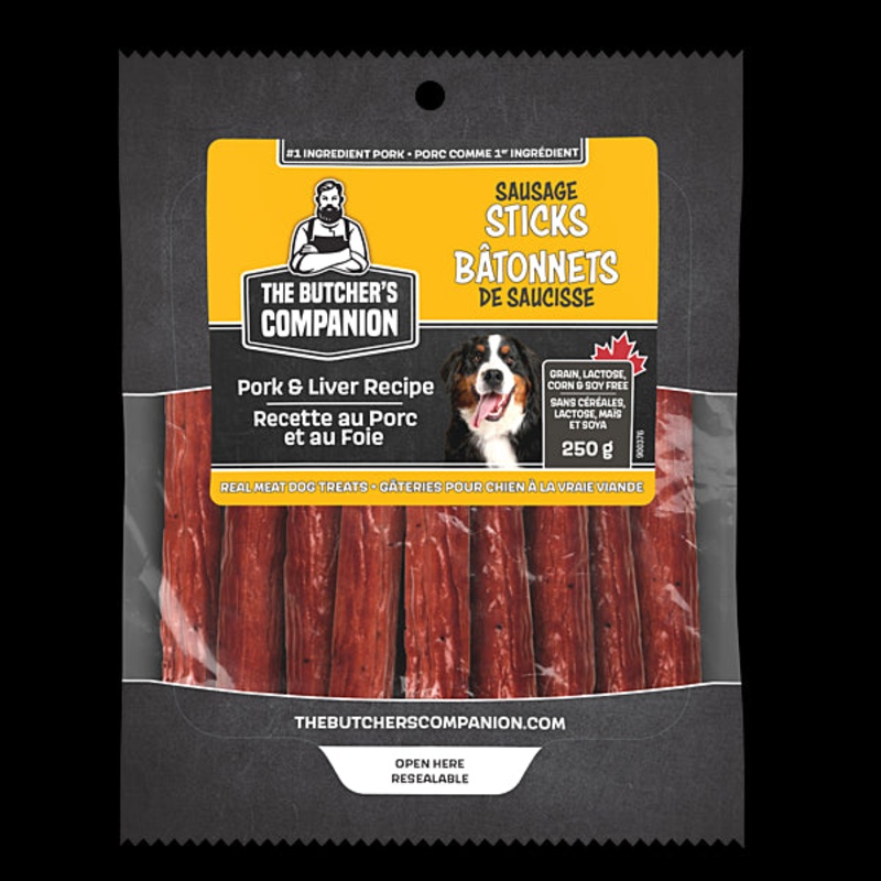 BC Pork w/Liver Sticks 250g