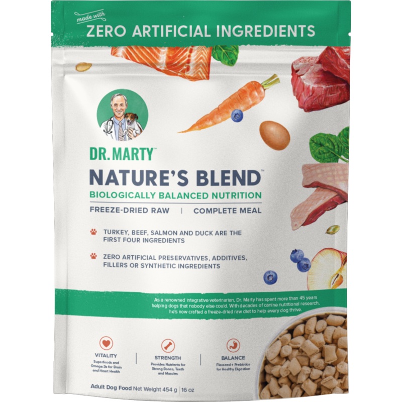 Dr. Marty Nature's Blend Original FD Dog Food 1.3kg