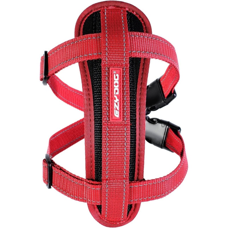 EZ Harness w/Reflective Piping  XSml Red
