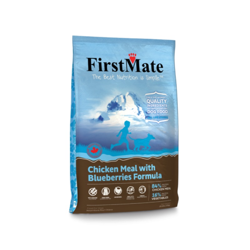 FM GF Chicken & Blueberries Dog Food 25lbs