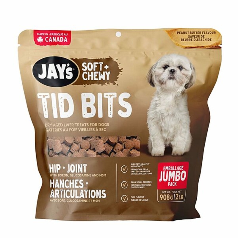 Jay's Tid Bits Hip & Joint PButter Jumbo 908g